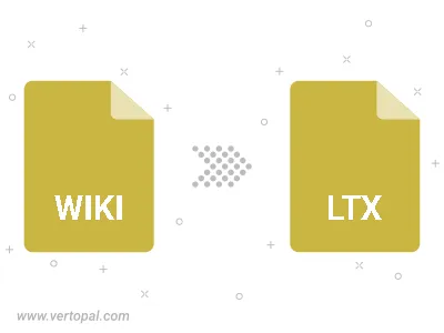 Convert WIKI TWIKI to LTX