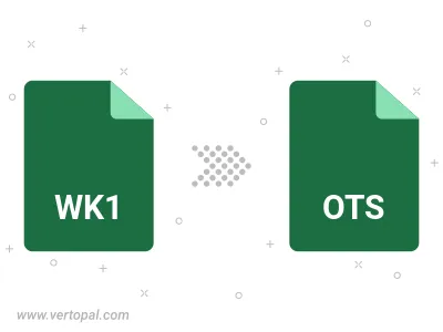 Convert WK1 to OTS