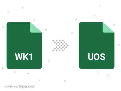 Convert WK1 to UOS