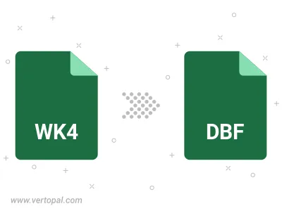 WK4 in DBF konvertieren