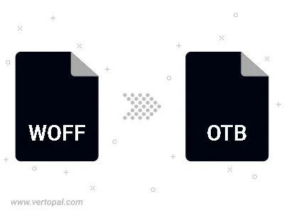 Convert WOFF to OTB FONT