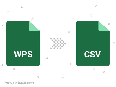 Convert WPS SPREADSHEET to CSV Convert WPS SPREADSHEET to CSV