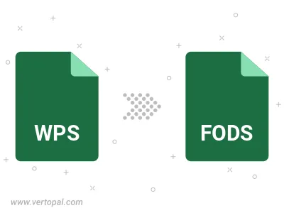 Convert WPS SPREADSHEET to FODS