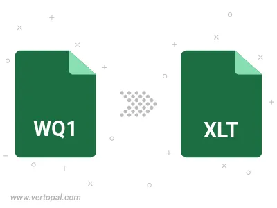 Convert WQ1 to XLT