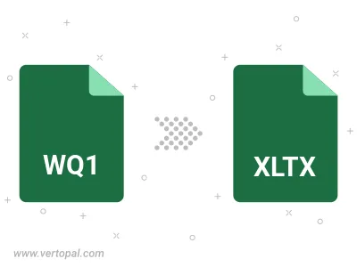 Convert WQ1 to XLTX