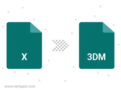Convert X to 3DM