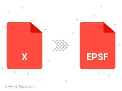 X AVS in EPSF konvertieren