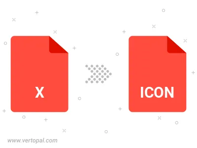 X AVS in ICON konvertieren