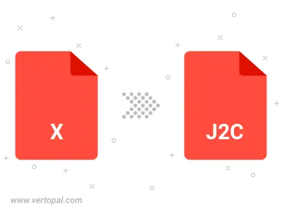 Convert X AVS to J2C