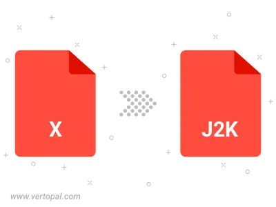 Convert X AVS to J2K