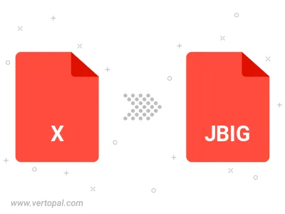 Convert X AVS to JBIG