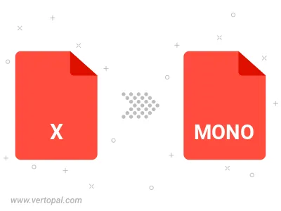 Convert X AVS to MONO Convert X AVS to MONO