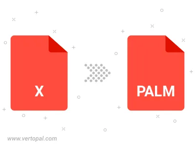 Convert X AVS to PALM