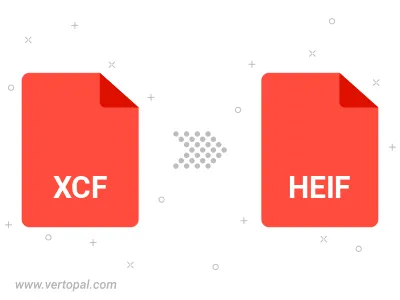 XCF in HEIF konvertieren