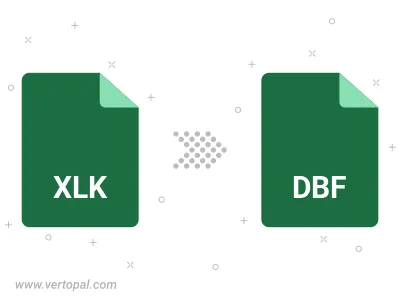 Convert XLK to DBF