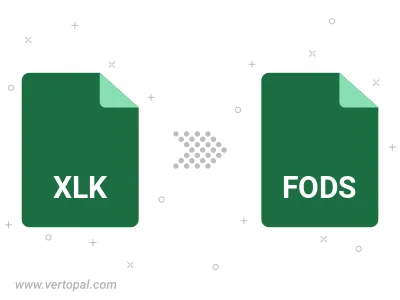 Convert XLK to FODS