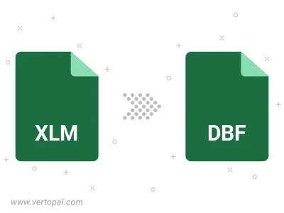 Convert XLM to DBF Convert XLM to DBF