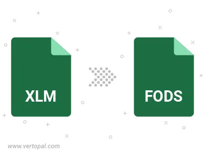 Convert XLM to FODS
