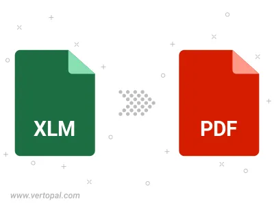 Convert XLM to PDF