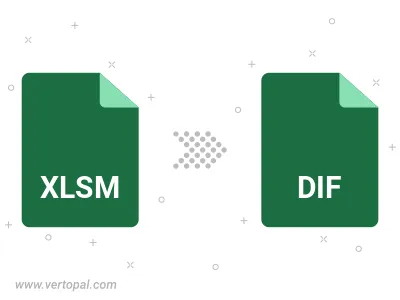 Convert XLSM to DIF