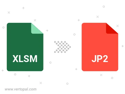 Convert XLSM to JP2