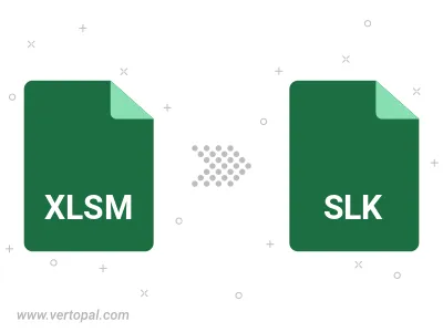 XLSM in SLK konvertieren XLSM in SLK konvertieren