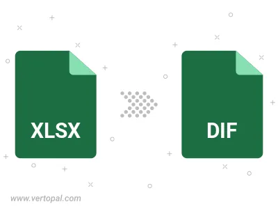 Convert XLSX to DIF