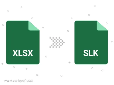 XLSX in SLK konvertieren