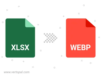 Convert XLSX to WEBP