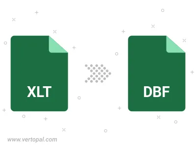 Convert XLT to DBF Convert XLT to DBF