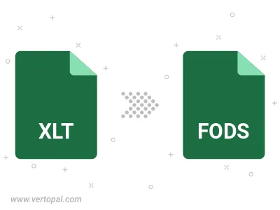Convert XLT to FODS