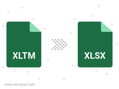 Convert XLTM to XLSX