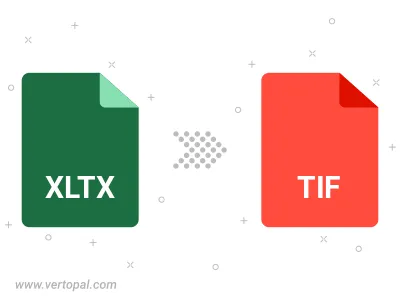 XLTX in TIF konvertieren XLTX in TIF konvertieren