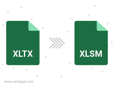 Convert XLTX to XLSM