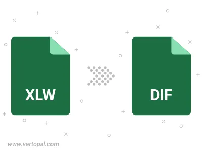 Convert XLW to DIF