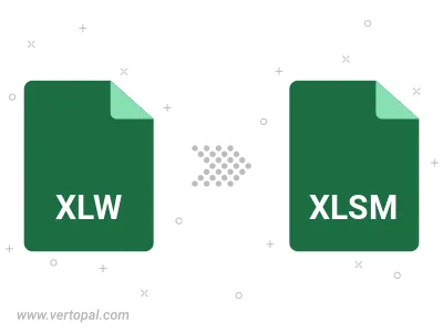 Convert XLW to XLSM