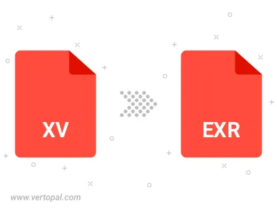 XV in EXR konvertieren