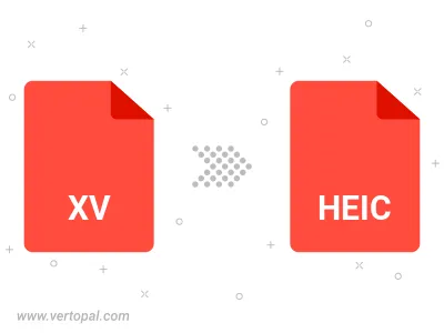 Convert XV to HEIC