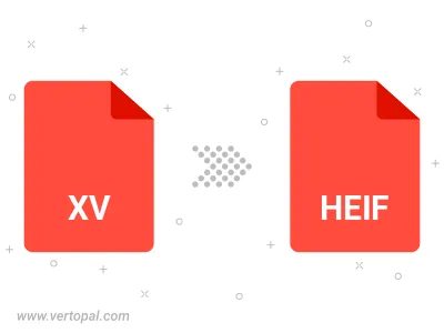 Convert XV to HEIF