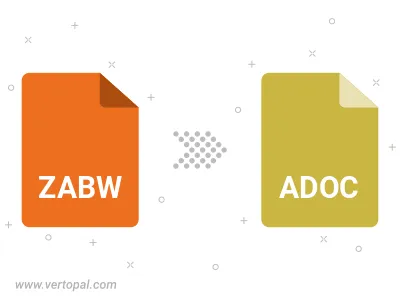 Convert ZABW to ADOC ASCIIDOC