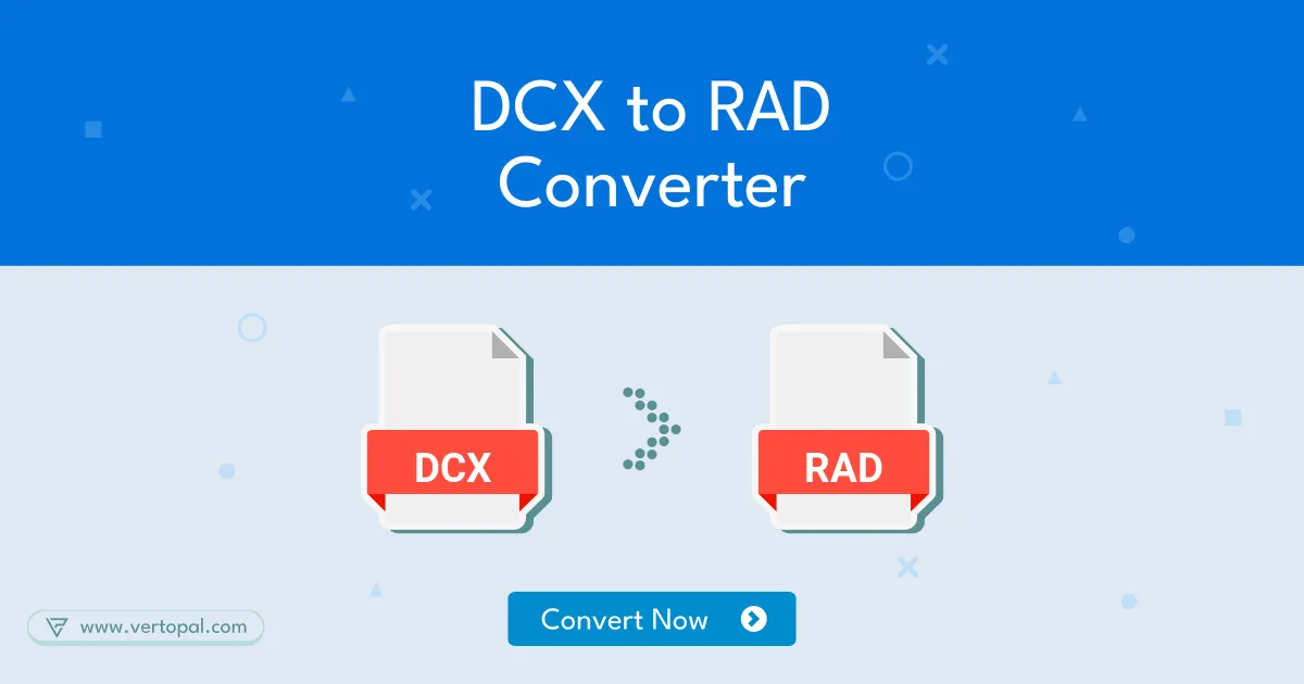 Online DCX to RAD Converter - Vertopal