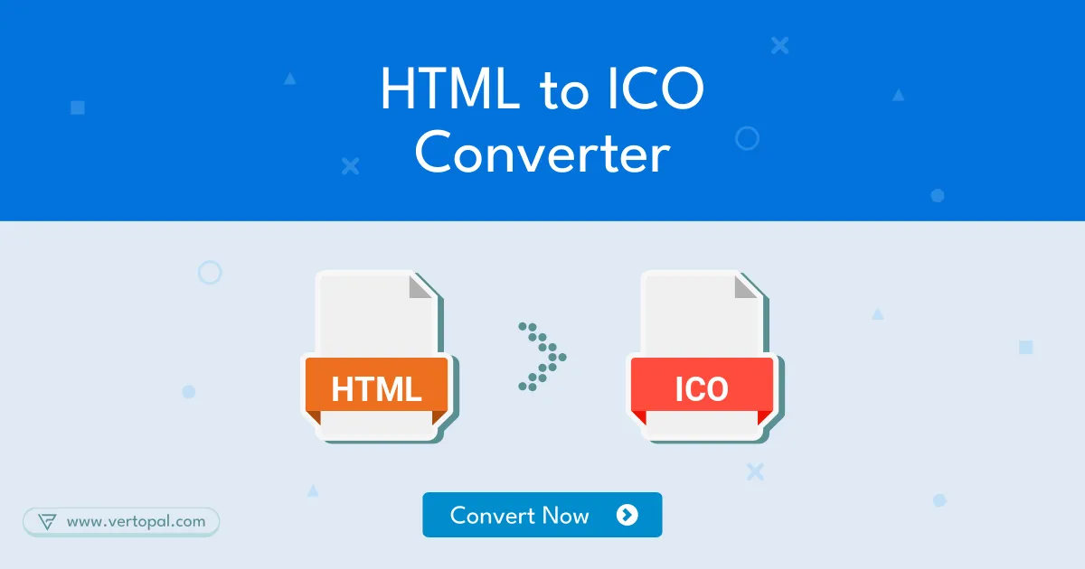 Online HTML to ICO Converter - Vertopal