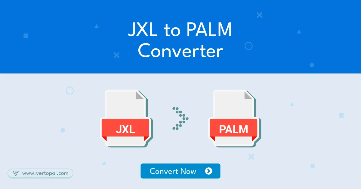 Online JXL to PALM Converter Vertopal