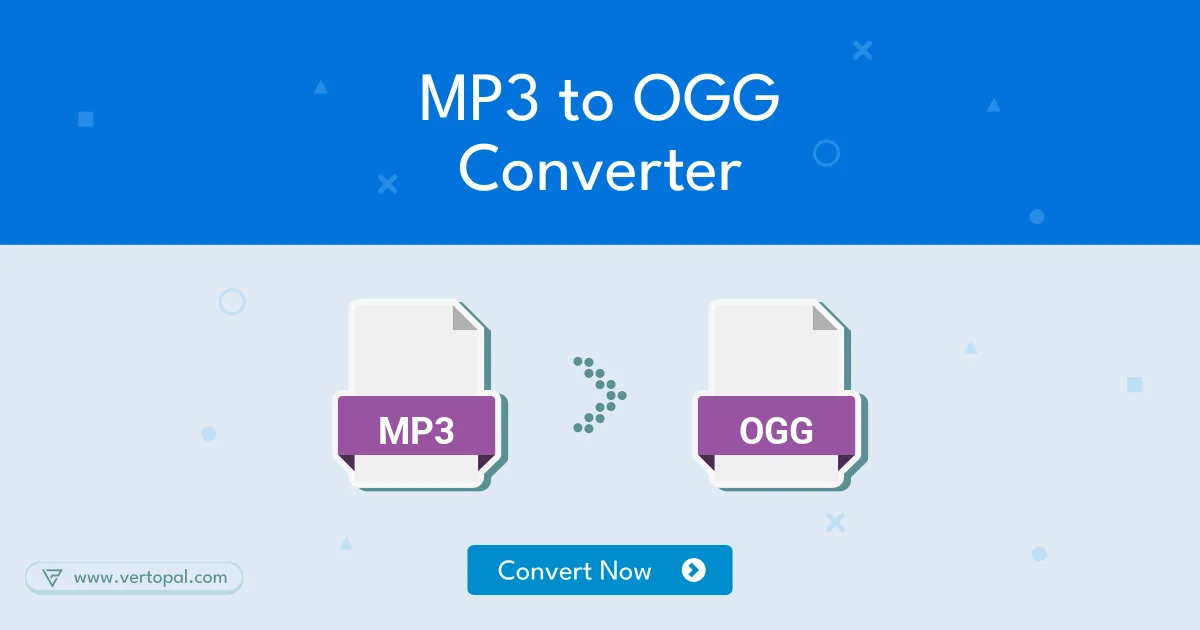 Online MP3 to OGG Converter - Vertopal