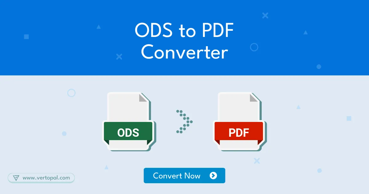 Online ODS to PDF Converter Vertopal