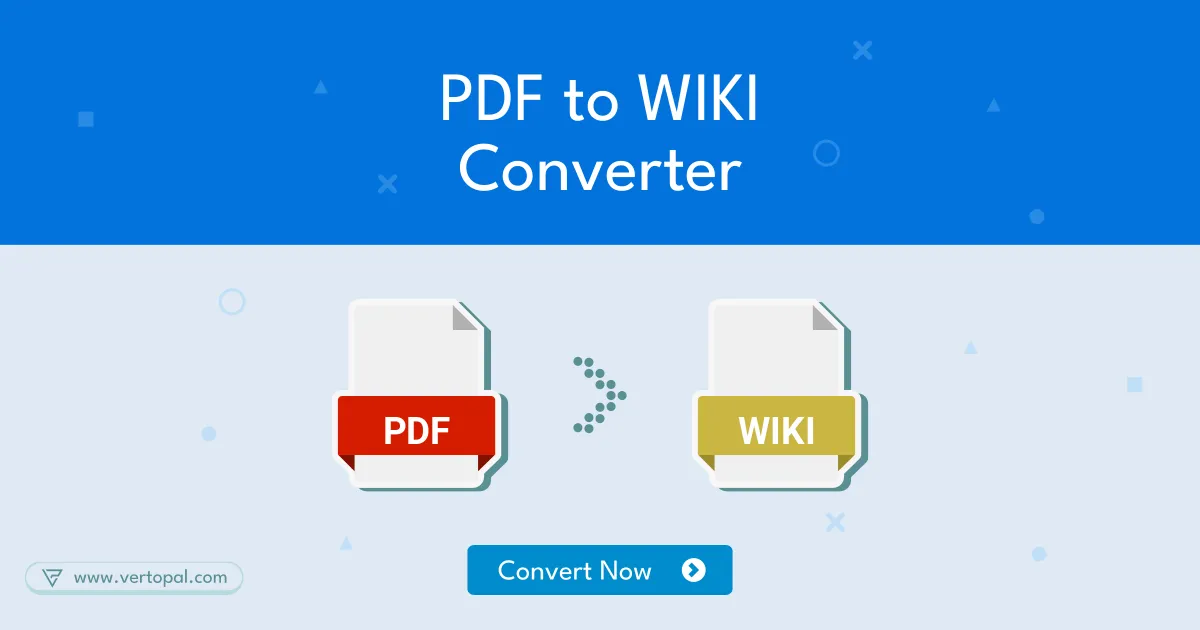 Online PDF to WIKI MEDIAWIKI Converter