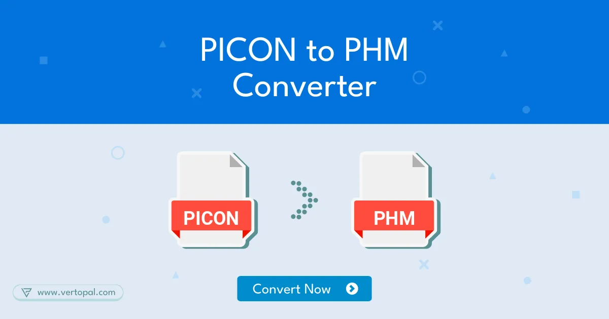 Online PICON to PHM Converter - Vertopal