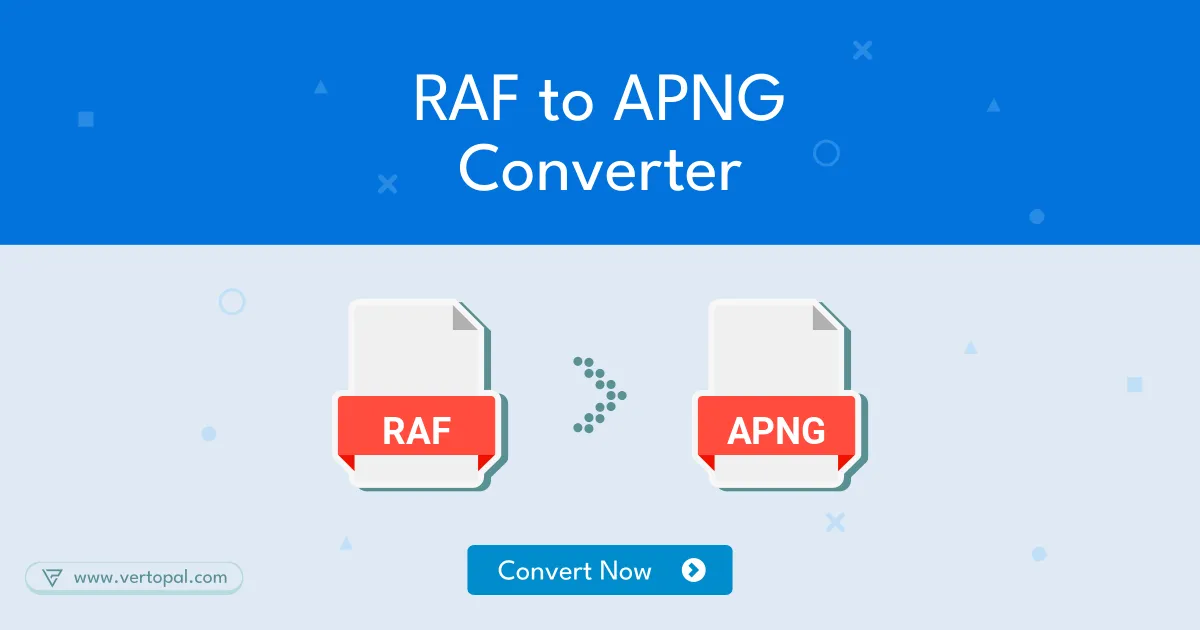 Online RAF to APNG (Animated PNG) Converter Vertopal