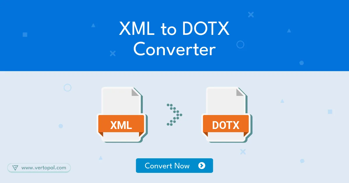 Online XML to DOTX Converter - Vertopal